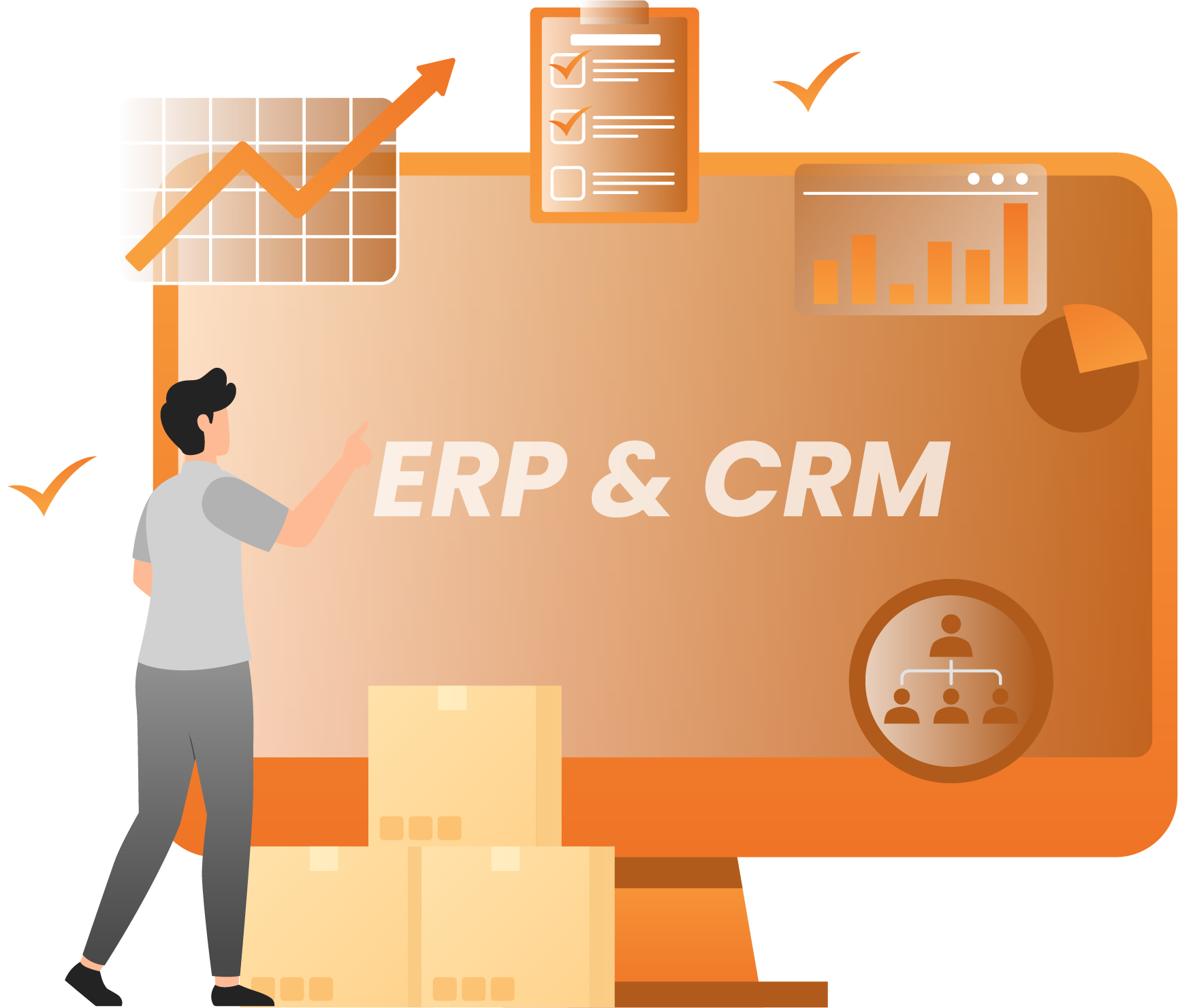 Custom ERP & CRM Development Solution
